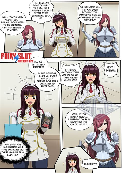 Rule 34 2girls Doujinshi Erza Scarlet Fairy Tail Female Only Ggc Kagura Mikazuchi Long Hair