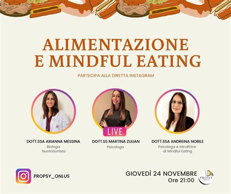 Alimentazione E Mindful Eating Associazione Propsy Onlus