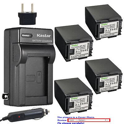 Kastar Battery Ac Charger For Canon Bp Cg Canon Vixia Hf M