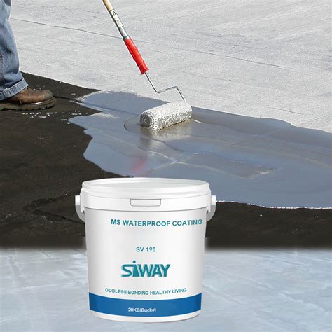 Polyurethane Epoxy Acrylic Polymer Waterborne Elastomer Self Leveling