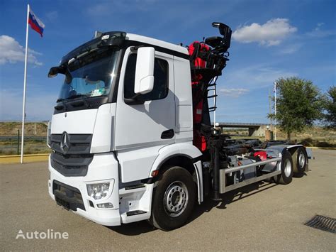 Mercedes Benz AXOR 18 33 Hook Lift Truck For Sale Spain CARMONA