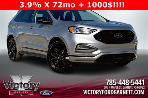 New 2024 Ford Edge Se 4d Sport Utility In Garnett Rba03877 Victory Ford Of Garnett