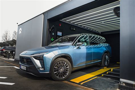 Nio Setzt Auch In Europa Auf Batteriewechsel Automobilwoche De