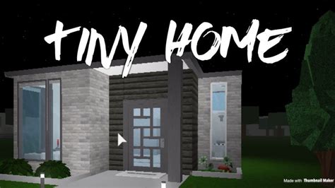 Tiny House Bloxburg | Tiny house exterior, Tiny house, Tiny house bedroom