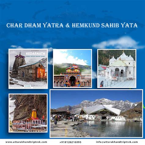 Char Dham Yatra With Hemkund Sahib Uttarakhand Trip Trek