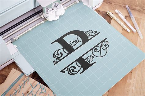 Letter P Split Monogram Svg Split Monogram Svg Letter P Cricut By