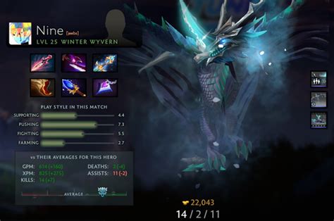 How To Play Winter Wyvern Mid Like Tundra Nine Joindota