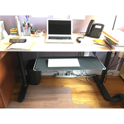 Ikea Bekant Office Desk W Keyboard Tray Aptdeco