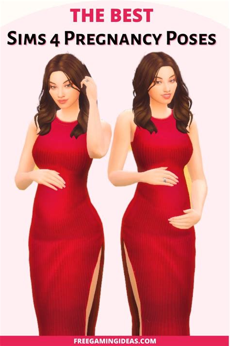 Stunning Sims Pregnancy Poses To Take Perfect Maternity Photos