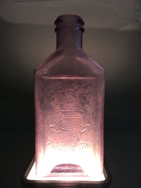 Food Bottle 1890s 1900s Antique Bottles Jar Lamp Mason Jar Lamp