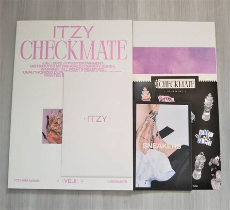 Yahooオークション 【イェジ Ver】itzy Checkmate Standard Edition