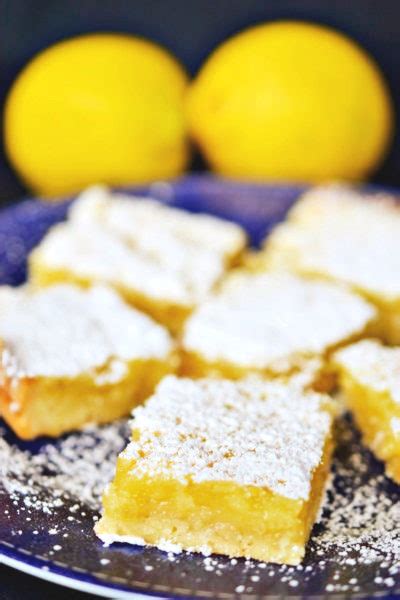 Lemony Lemon Bars Recipe And Lemony Snicket Jolly Tomato