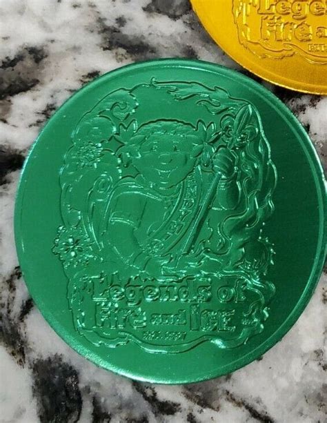 Endymion Green Aluminum Mardi Gras Memorabilia And Doubloons