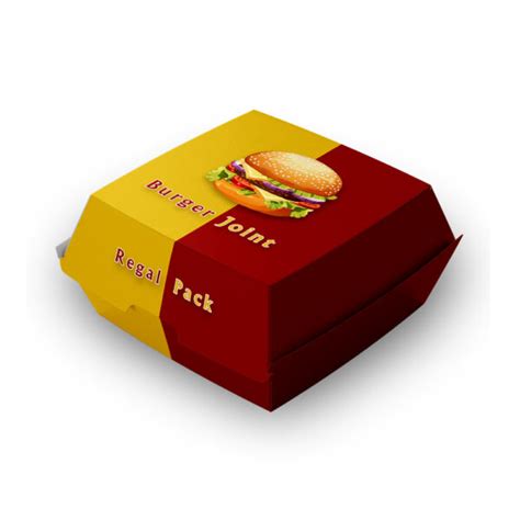 Buy Custom Burger Boxes Wholesale With Logo Printing