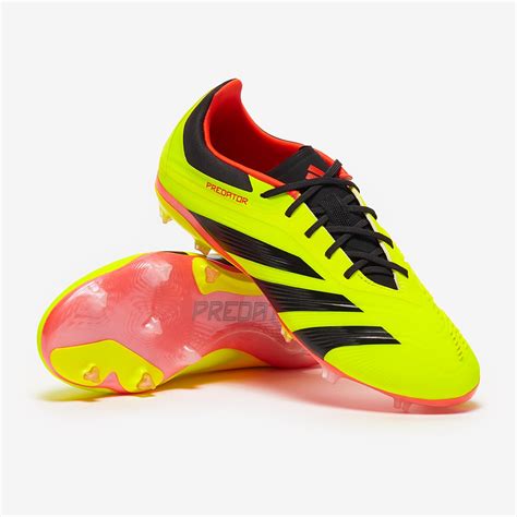 Adidas Predator Elite Fg Para Ni Os Team Amarillo Solar Negro Rojo