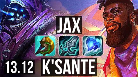 Jax Vs Ksante Top 704 19m Mastery 800 Games Godlike Kr