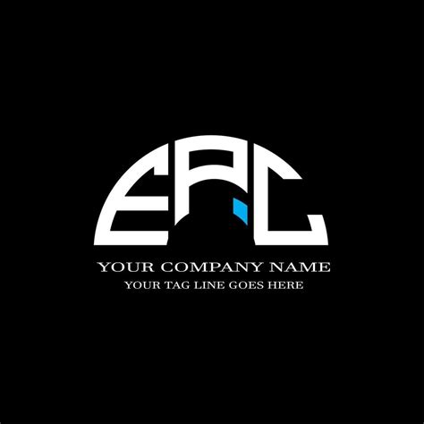 EPC letter logo creative design with vector graphic 7886410 Vector Art at Vecteezy