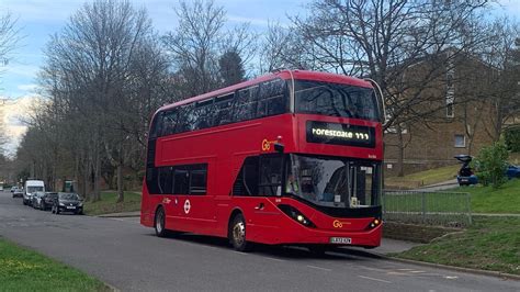 New Bus In Service Fast Journey On Route 353 Go Ahead London