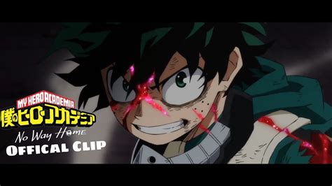 My Hero Academia No Way Home Official Clip Deku Vs Flect Turn YouTube