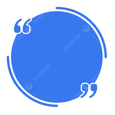 Circle Quote Text Box Quote Box Text Box Titlebox Png And Vector