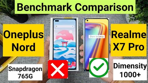 Realme X7 Pro Vs Oneplus Nord GPU And CPU Benchmark Comparison YouTube