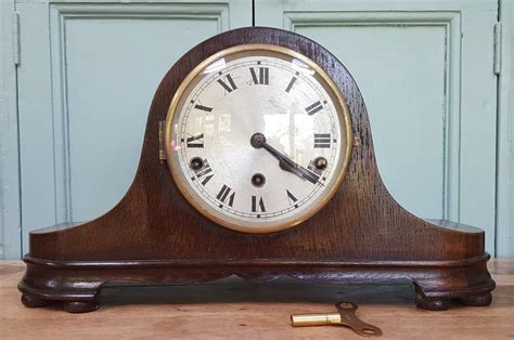 Vintage Westminster Chimes Mantel Clock Antique Napoleon Hat Etsy Uk