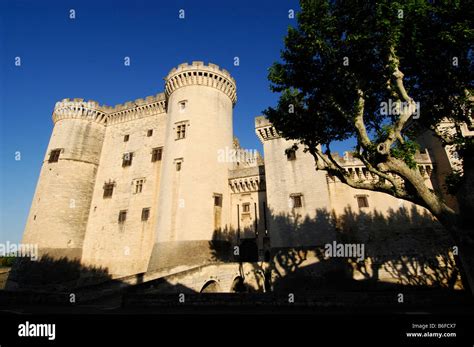 Chateau Du Roi Rene Castle Tarascon Provence France Europe Stock