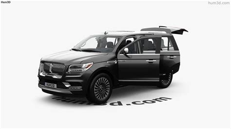 360 View Of Lincoln Navigator Black Label With Hq Interior 2020 3d