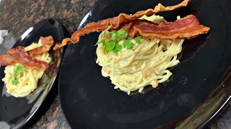 Authentic Carbonara With Crispy Bacon No Creamitalian Styleegg Yolk Youtube