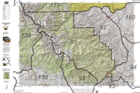 Huntdata Wyoming Topo Map For Mule Deer Unit 91 Map By Huntdata Llc Avenza Maps Avenza Maps