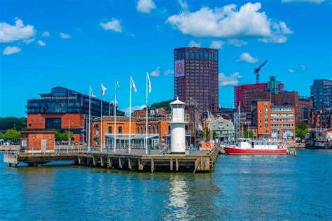 Goteborg Sweden July 10 2022 Waterfront In The Port Of Goteb