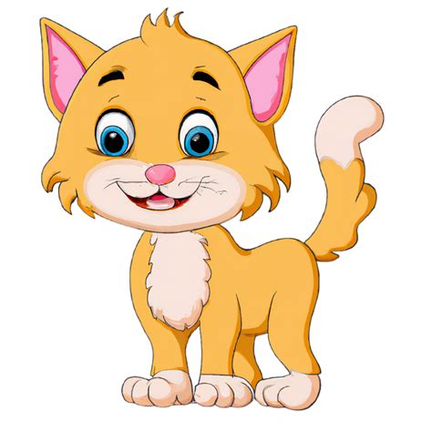 Cute Cartoon Cat 22718854 Png