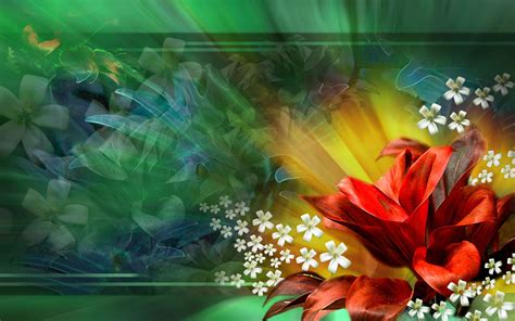 Abstract Flower Wallpapers - Wallpaper Cave