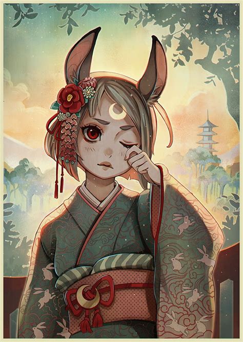 Moon Rabbit By Radittz On Deviantart Character Art Bunny Art Rabbit Art