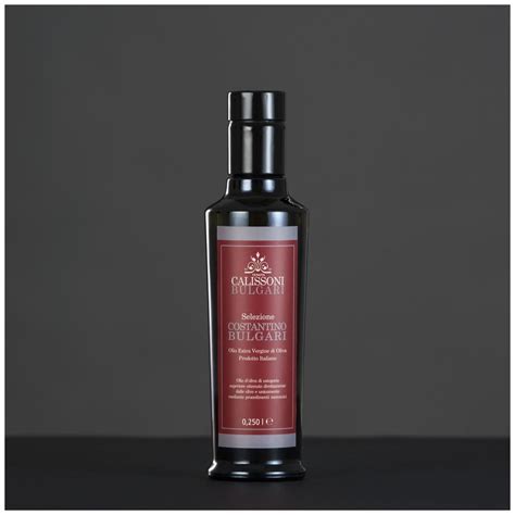 EVOO Extra Virgin Olive Oil Costantino Bulgari Selection Formato 250 Ml