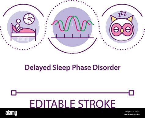 Delayed sleep phase disorder Stock Vector Images - Alamy