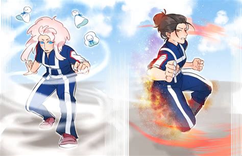 Bnha Ocs Ua Sports Festival Yorumi Vs Shira By Haruhara16 On