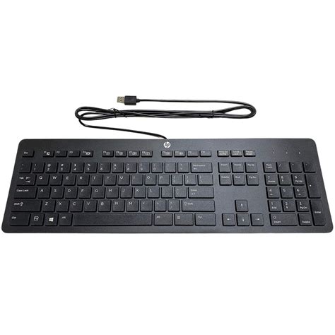 Teclado Computador Hp Fio Abnt Slim Usb Pt Br Submarino