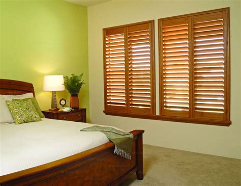 Plantation Shutters Premium Wood Normandy Stains