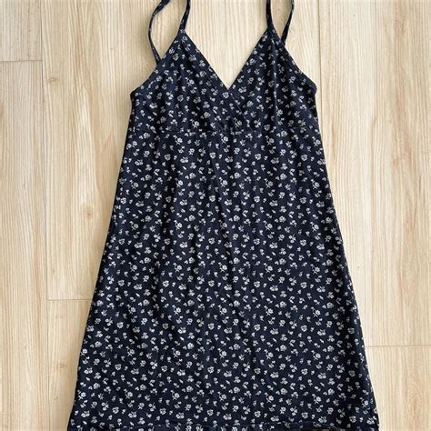 Brandy Melville Floral Wrap Amara Dress Grunge 90s Depop