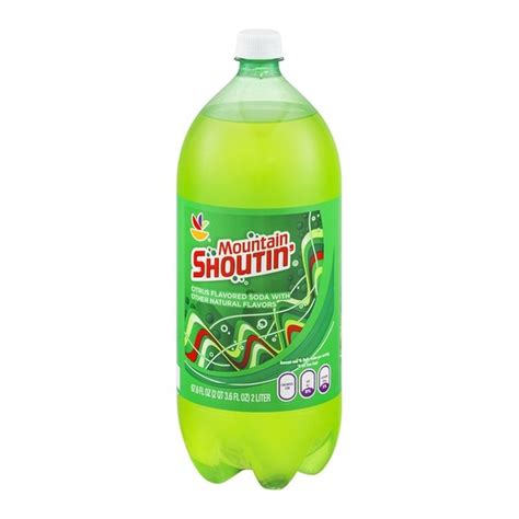 Sb Mountain Shoutin Citrus Flavored Soda 676 Fl Oz Instacart