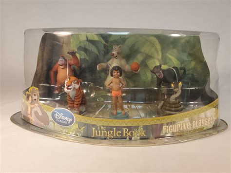 Disney Store The Jungle Book Pvc Deluxe Figurine Playset Antique
