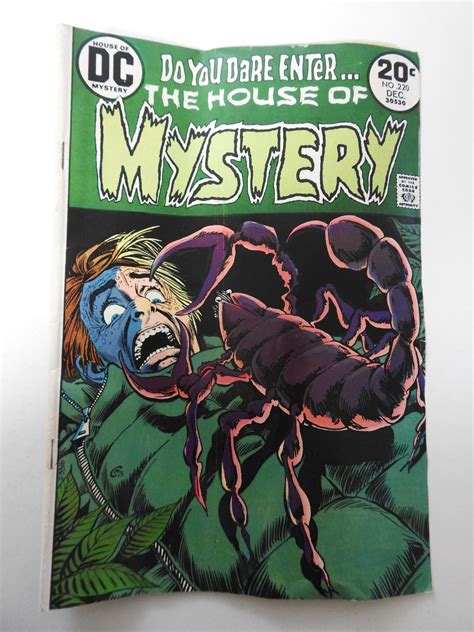 House Of Mystery Gd Vg Condition Moisture Stain Rust On