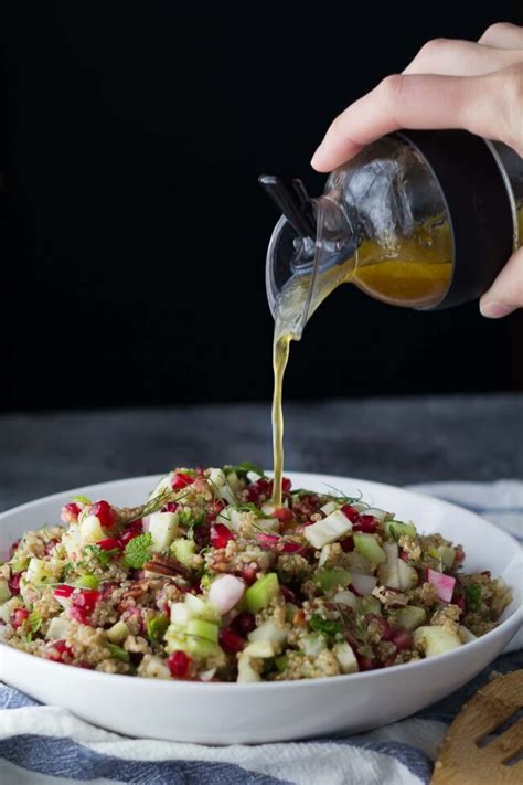 Fennel And Pomegranate Quinoa Salad Sweet Peas Saffron