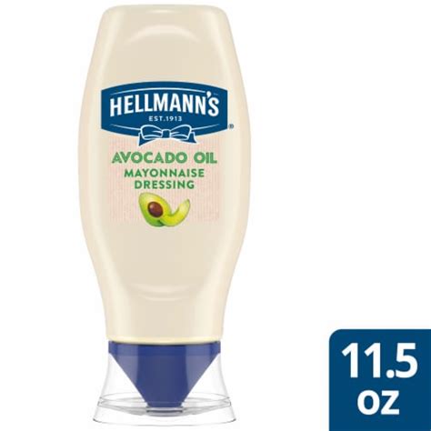 Hellmann S Avocado Oil With A Hint Of Lime Mayonnaise Dressing Fl