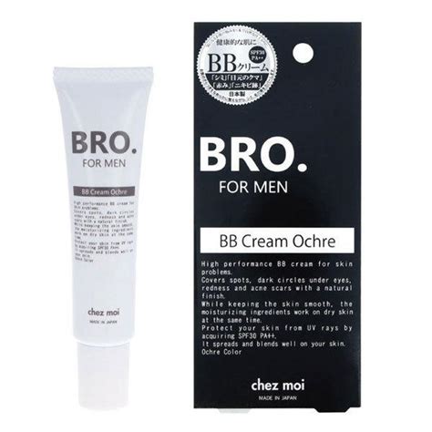 Brofor Men Bb Cream オークル 20g 送料無料 定形外郵便 男性向け メイクアップ 化粧下地 Bbクリーム シェモア