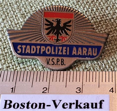 D490 Pin Stadtpolizei AARAU V S P B Kaufen Auf Ricardo