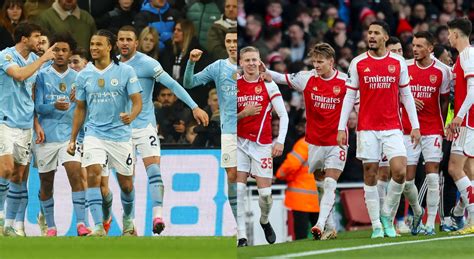 Man City Vs Arsenal Arsenal Look For Statement Win Against Manchester