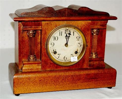 Waterbury Wood Mantel Clock Clockprices