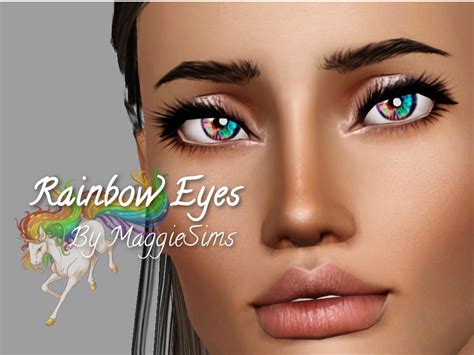 Sims 4 Rainbow Eyes